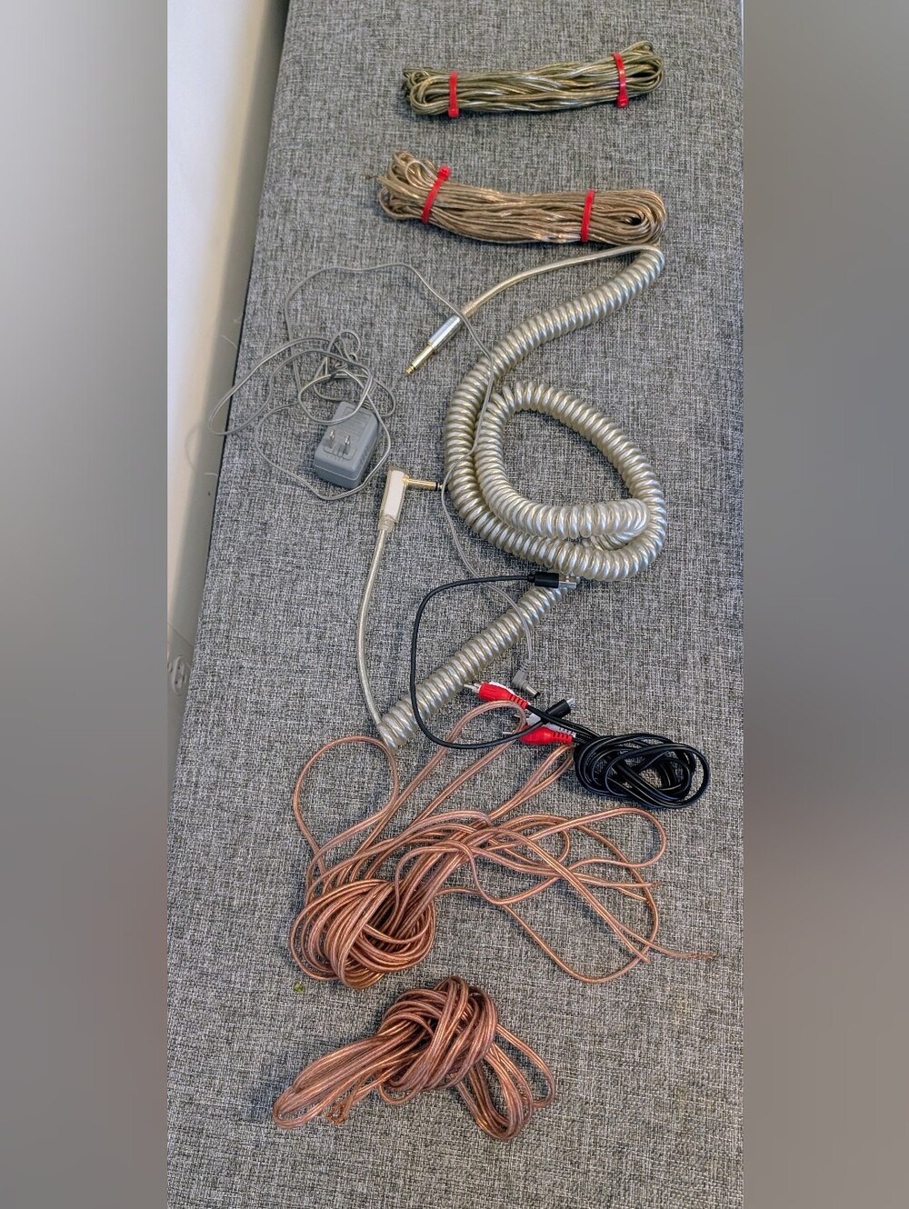 Assorted Audio and Instrument Cables